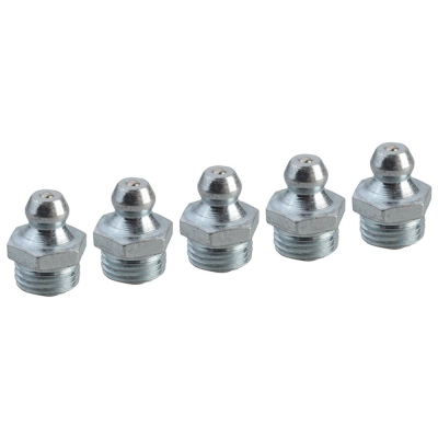 FAI/FULL GREASE NIPPLE STRAIGHT (PK 5) M10 X 1.0