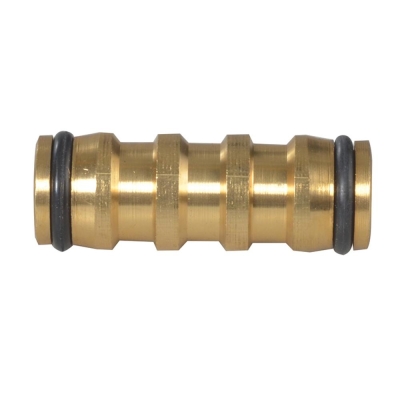FAI/FULL BRASS TWO WAY HOSE COUPLING
