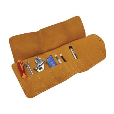 FAI/FULL TOOL ROLL 10 POCKET LEATHER