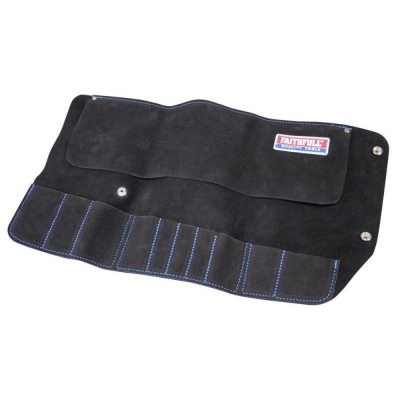 FAI/FULL TOOL ROLL 10 POCKET LEATHER