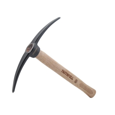 FAI/FULL MORTAR PICK DBL POINT HICKORY FSC 100%
