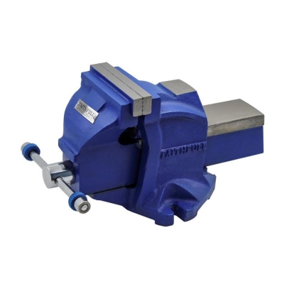 FAI/FULL MECHANICS VICE 100MM (4IN) C/W MAG JAWS