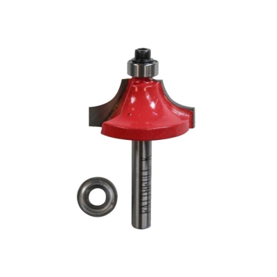 FAI/FULL ROUTER BIT TC 9.5MM OVOLO ROUNDING OVER