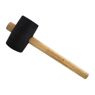 FAI/FULL BLACK RUBBER MALLET 24OZ FSC 100%
