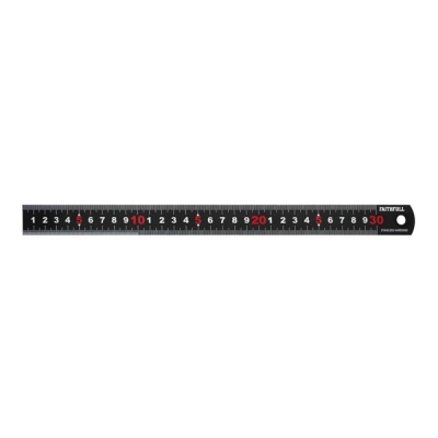 FAI/FULL CLASS 2 S/S RULE 300MM MATT BLACK