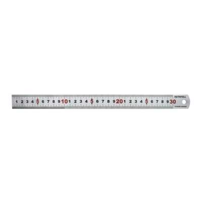 FAI/FULL CLASS 2 S/S RULE 300MM MATT SILVER