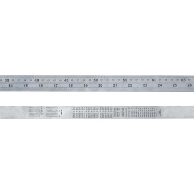 FAI/FULL STAINLESS STEEL RULE 1000MM/36IN X 30MM