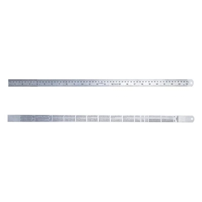 FAI/FULL STAINLESS STEEL RULE 600MM/24IN X 25MM