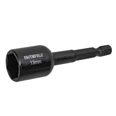 FAI/FULL MAG IMPACT NUT DRIVER 13MM X 1/4IN HEX