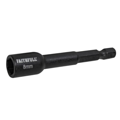 FAI/FULL MAG IMPACT NUT DRIVER 8MM X 1/4IN HEX