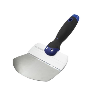 FAI/FULL SOFT GRIP BUCKET TROWEL CURVED 165MM