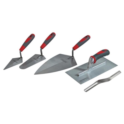 FAI/FULL SOFT GRIP TROWEL SET 5PC
