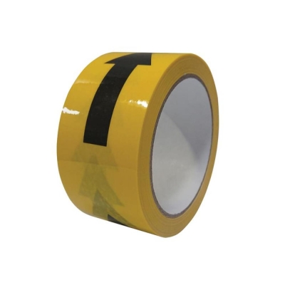 FAI/FULL HAZ WARN SAFETY TAPE ARROWS LAMINATED