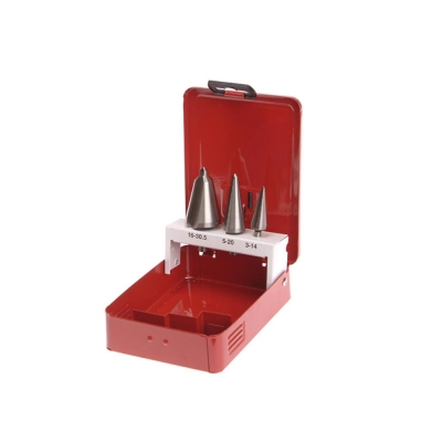 FAI/FULL HSS TAPER DRILL SET 3PC