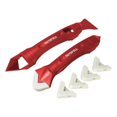 FAI/FULL SILICONE SCRAPER KIT TWO PIECE