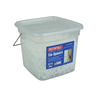 FAI/FULL TILE SPACER LONG LEG 3MM (TUB 1000)