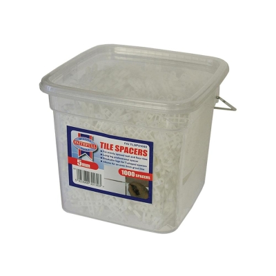 FAI/FULL TILE SPACER LONG LEG 5MM (TUB 1000)