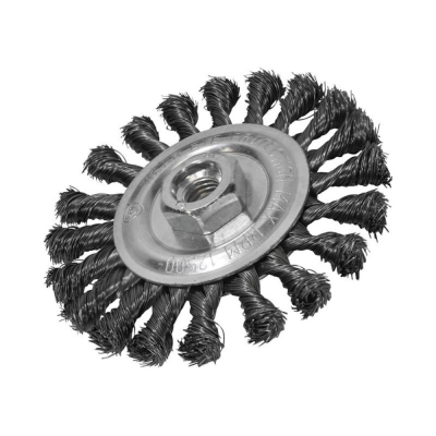 FAI/FULL FLAT WIRE BRUSH 115 X 12 X M14X2 0.35MM