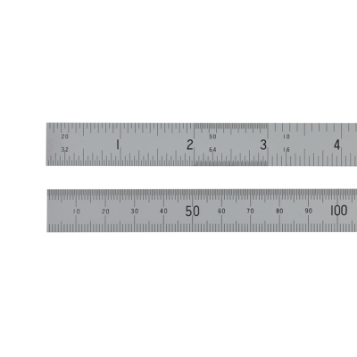 FISHER   SATIN CHROME RULE  6IN/150MM