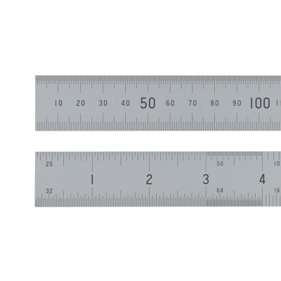 FISHER   SATIN CHROME RULE 12IN/300MM