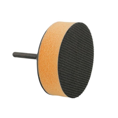 FLEXIPAD SPINDLE PAD 75MM SOFT FACE VELCRO