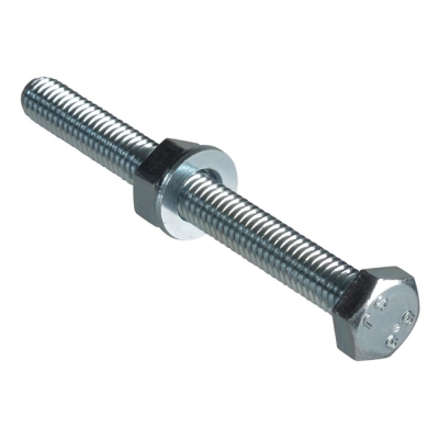F/FIX   BOLT/NUT/WASHER 4 PACK ZP M6 X 60MM