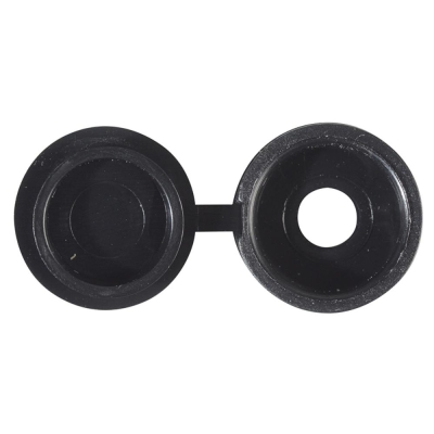 F/FIX   HINGED COVER CAP BLACK NO.10-12 BAG100