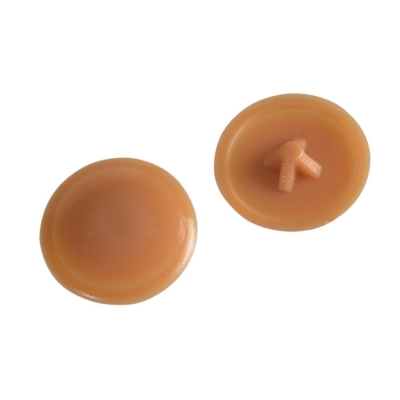 F/FIX   COVER CAP PZ 50 PACK NO.6-8'S L/BROWN