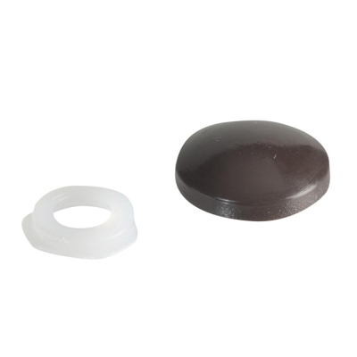 F/FIX   DOME CAP 20 PACK NO.6-8'S BROWN