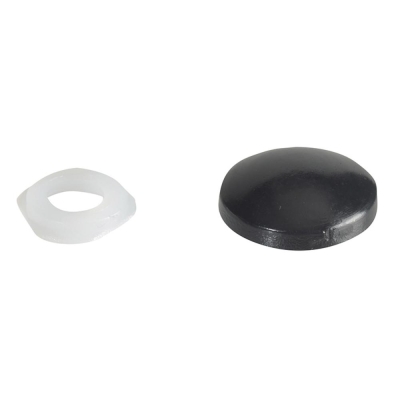 F/FIX   DOME CAP 20 PACK NO.6-8'S BLACK