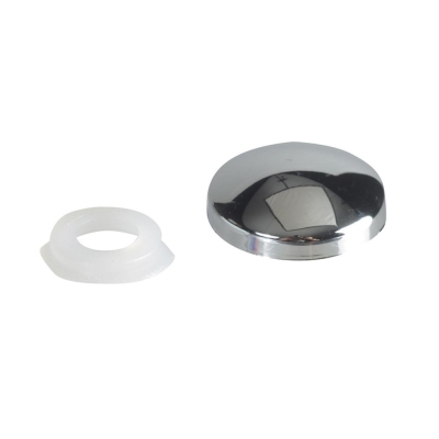 F/FIX   DOME CAP 20 PACK NO.6-8'S CHROME