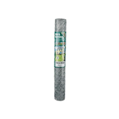 GARDMAN GALVANISED WIRE NETTING 10 X 0.9M 25MM