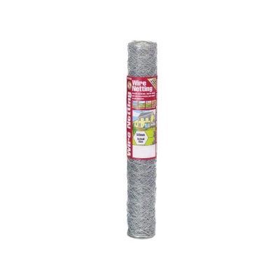 GARDMAN GALVANISED WIRE NETTING 10 X 0.9M 50MM