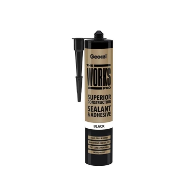 GEOCEL  THE WORKS PRO BLACK 290ML