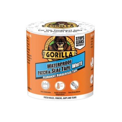 GORILLA  WATERPROOF PATCH & SEAL TAPE 3M WHITE