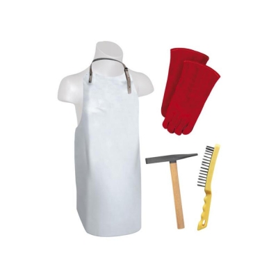 GYS     WELDING APRON/GLOVES/HAMMER/BRUSH SET