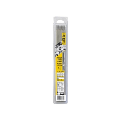 GYS     RUTILE ELECTRODES STEEL 2.5MM (PACK 11)