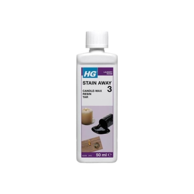 HG      HG STAIN AWAY 3 (CANDLE WAX/RESIN/TAR)