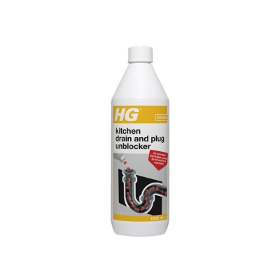 HG      KITCHEN DRAIN AND PLUG UNBLOCKER 1L