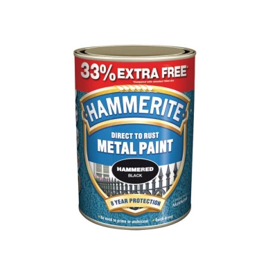 HAMRITE HAMMERED FINISH BLACK 750ML + 33%
