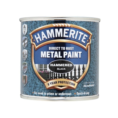 HAMRITE HAMMERED FINISH BLACK 250ML