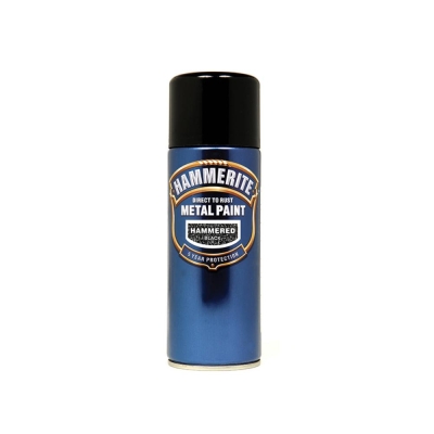 HAMRITE HAMMERED FINISH AERO BLACK 400ML