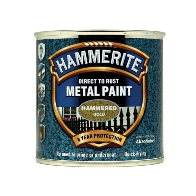 HAMRITE HAMMERED FINISH GOLD 250ML