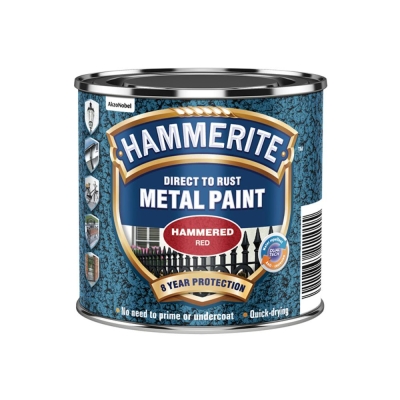 HAMRITE HAMMERED FINISH RED 250ML