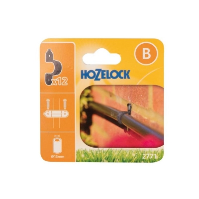 HOZELOCK WALL CLIP 13MM 12PK