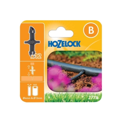 HOZELOCK STRAIGHT CONNECTOR 4MM 12PK