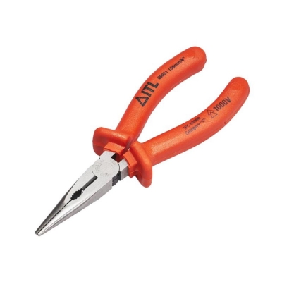 ITL      INSULATED SNIPE NOSE PLIERS 6IN