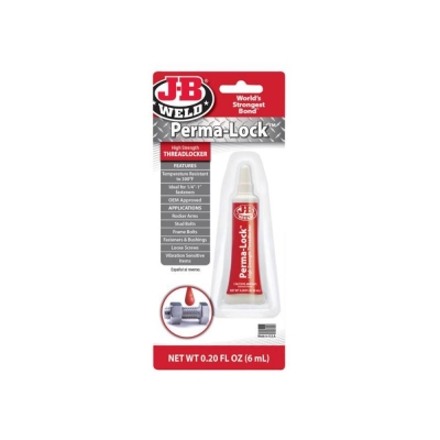 JB WELD PERMA-LOCK HIGH STR THREADLOCKER 6ML