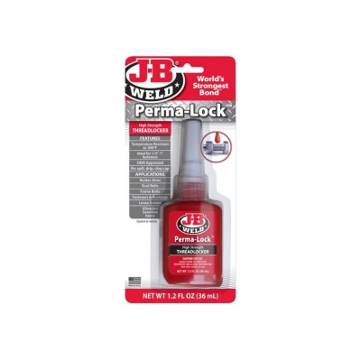JB WELD PERMA-LOCK 36ML RED HIGH STENGTH
