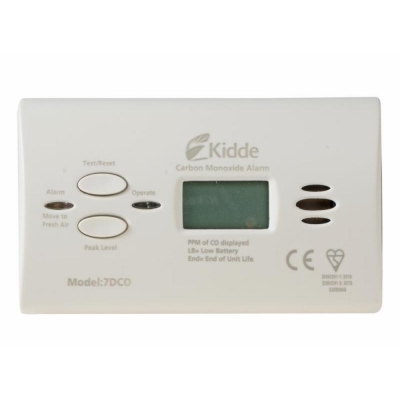 KIDDE    CARBON MONOXIDE ALARM DIGI 10YR SENSOR